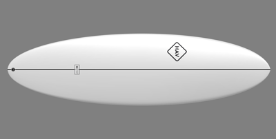 tabla de surf round evo